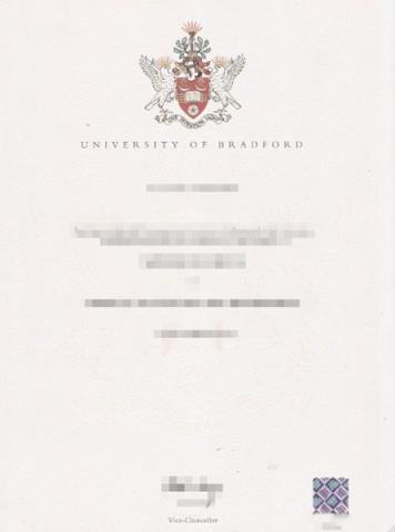 布拉德福德大学毕业证制作 University of Bradford Diploma