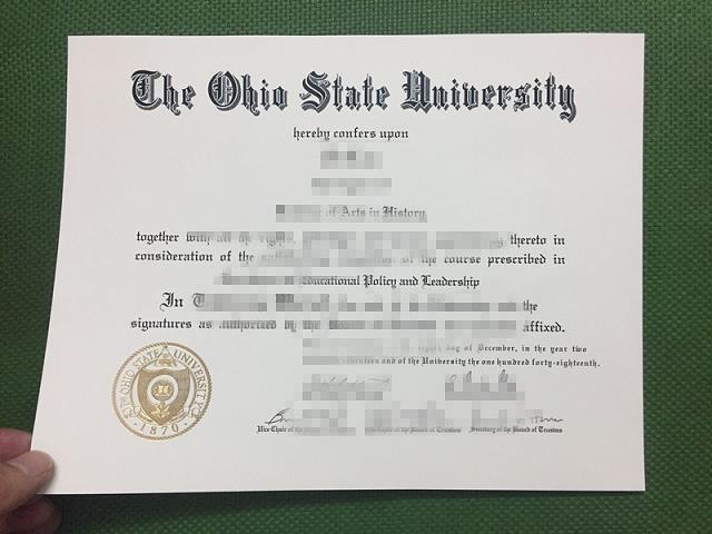 【美国学校】俄亥俄州立大学哥伦布校区毕业证