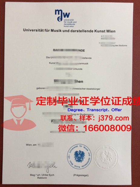 维也纳经济大学毕业证模板(维也纳经济大学毕业证模板图片)