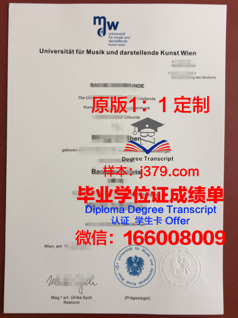 维也纳工业大学硕士毕业证(维也纳工业大学硕士毕业证书图片)