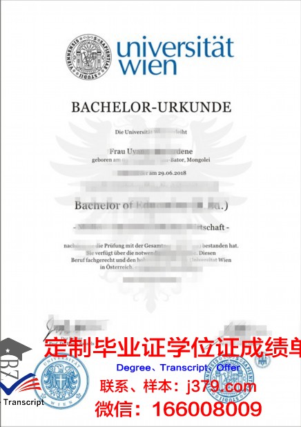 维也纳大学毕业学位证图片(维也纳大学入学条件)