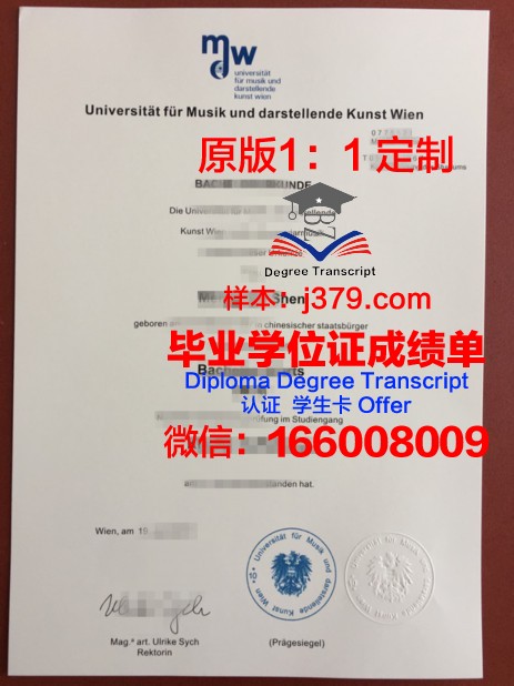 维也纳音乐与艺术市立大学学生卡(维也纳音乐留学)