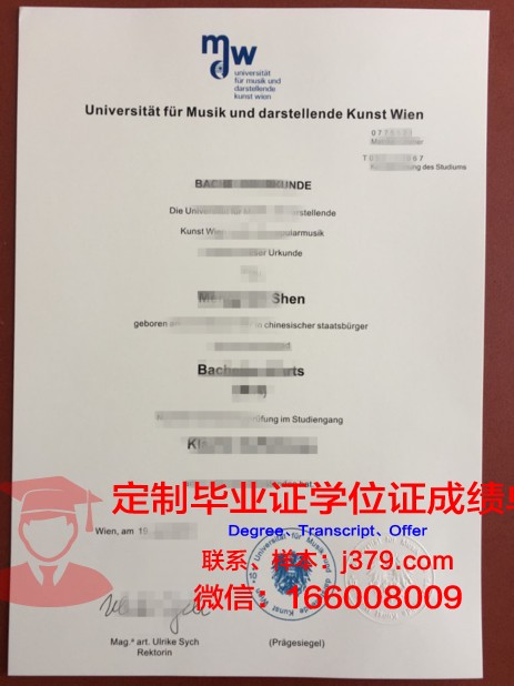 维也纳技术高等专业学院毕业证尺寸(维也纳技术大学官网)