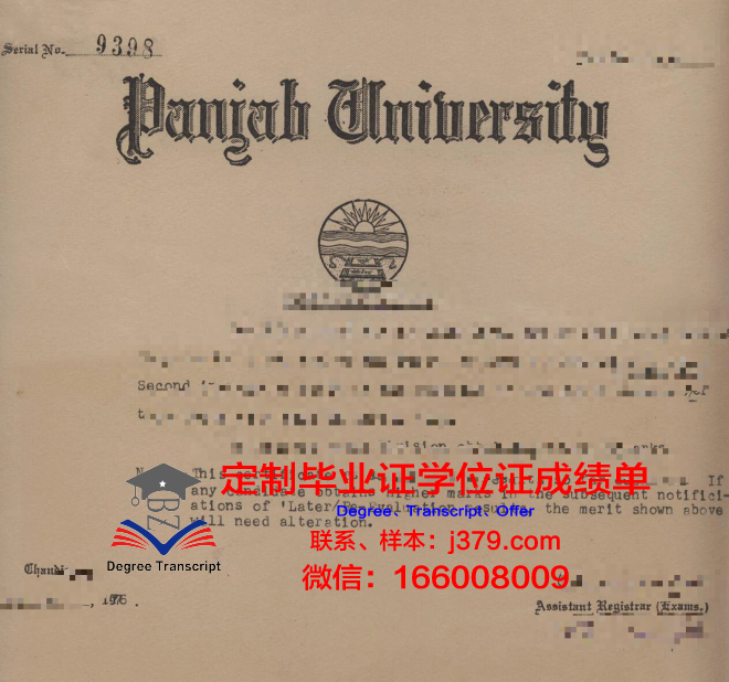 旁遮普大学（巴基斯坦）博士毕业证书(巴基斯坦读博士的人多吗)