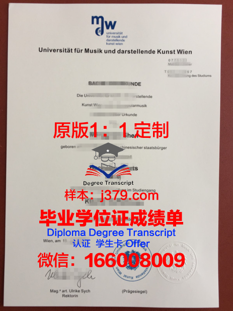 维也纳技术高等专业学院毕业学位