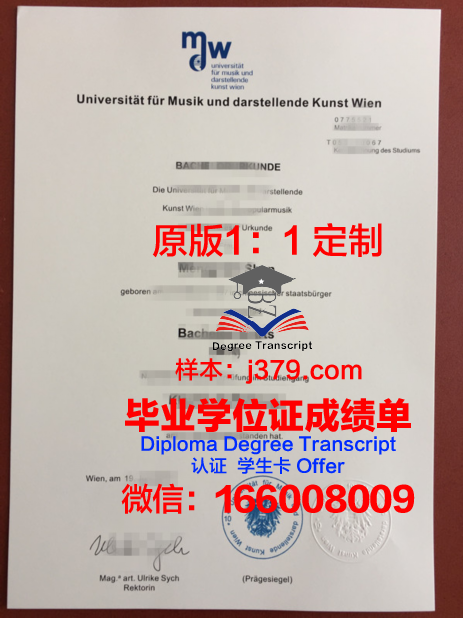 维也纳技术高等专业学院毕业证尺寸(维也纳技术大学官网)