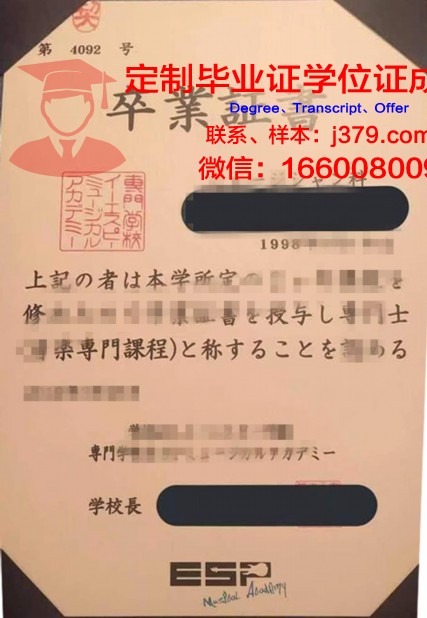 日中文化艺术专门学校硕士毕业证书样本(中日文化艺术交流)