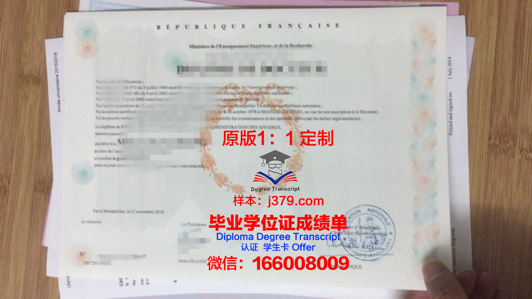 蒙彼利埃大学毕业证样式(蒙彼利埃大学专业设置)