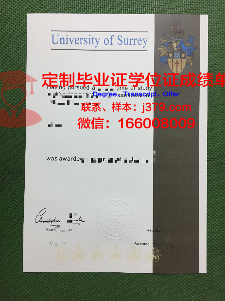 萨里大学的毕业证啥样(萨里大学贴吧)